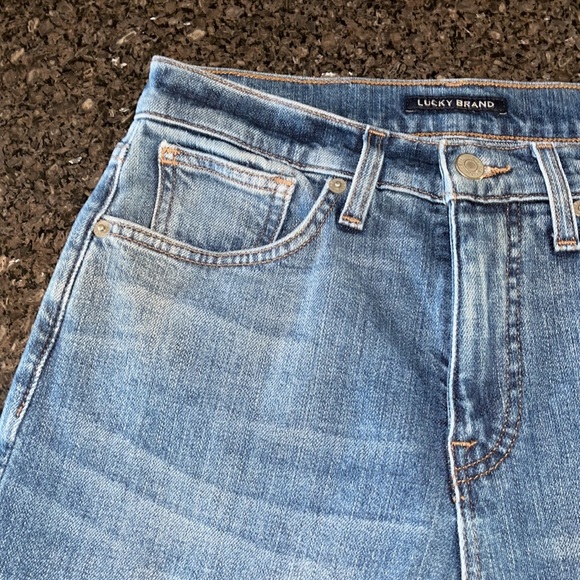 Lucky Brand Bridgette High Rise Crop Mini Bootcut Jeans - Picture 10 of 11